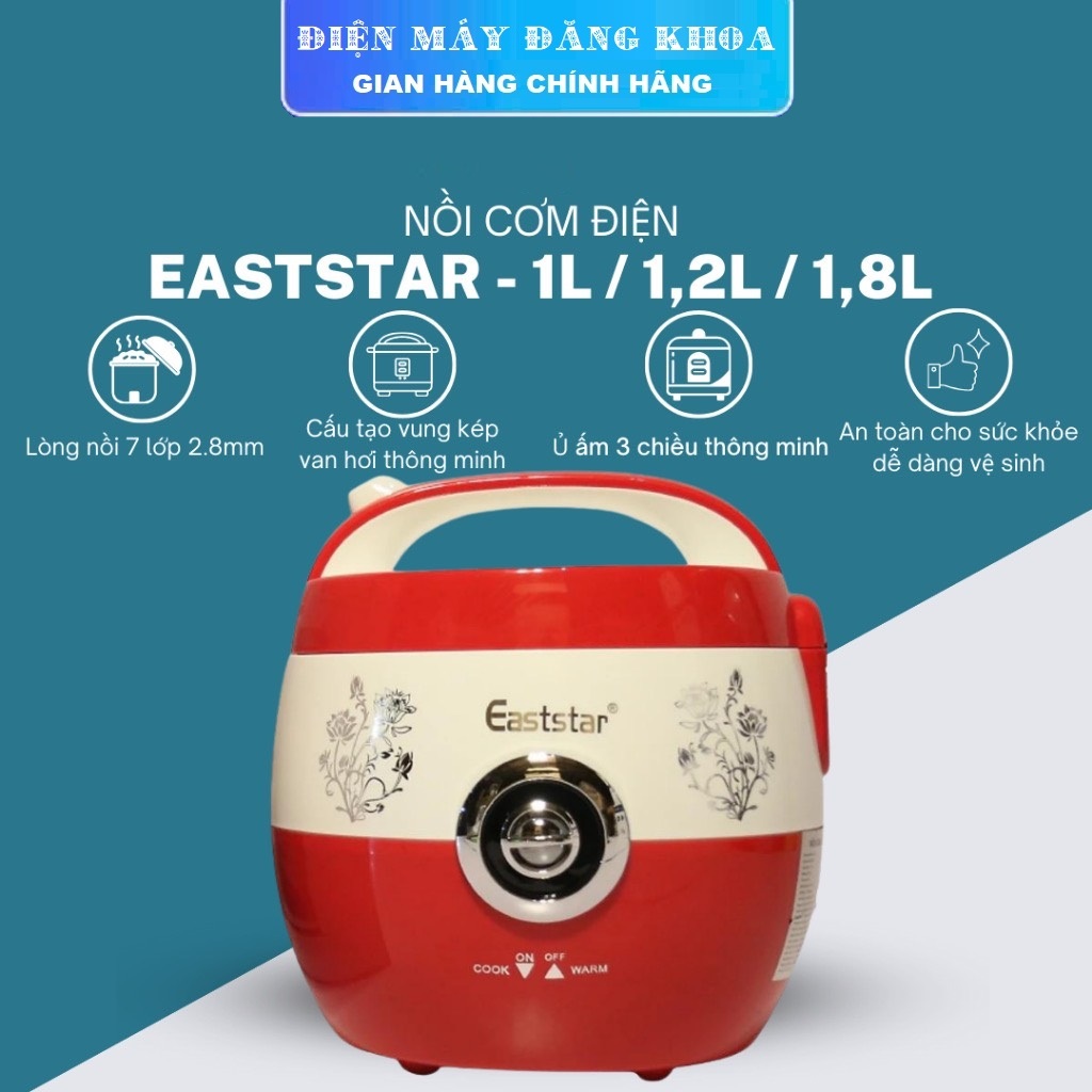 Nồi cơm điện E538 Eaststar 1.2L
