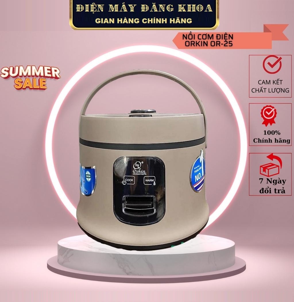 Nồi cơm điện ủ đa chiều 3D Orkin Thái Lan 1.2L OR25