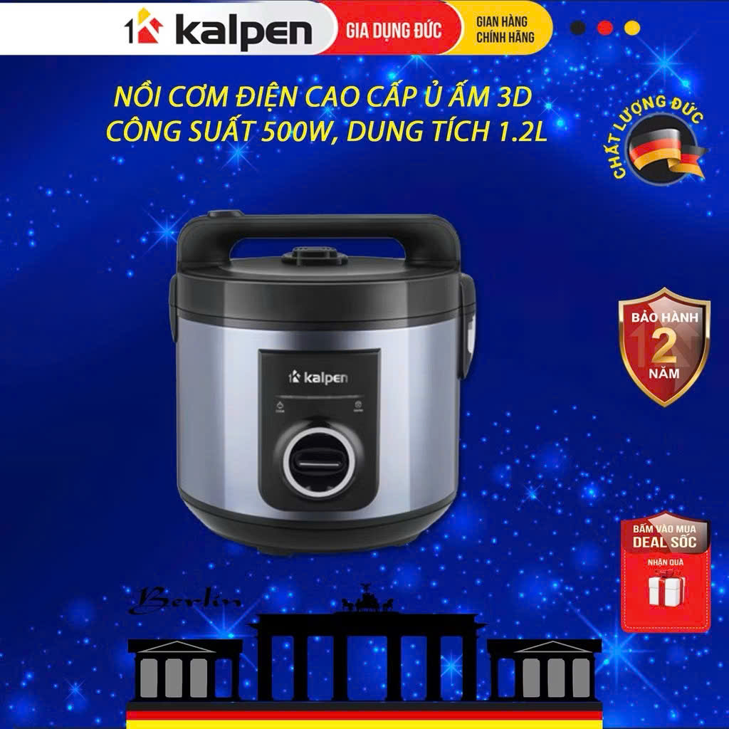 Nồi cơm điện cao cấp Kalpen R8 dung tích 1.2L