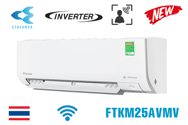 Điều hòa Daikin 9000 BTU 1 chiều FTKM25AVMV thái lan