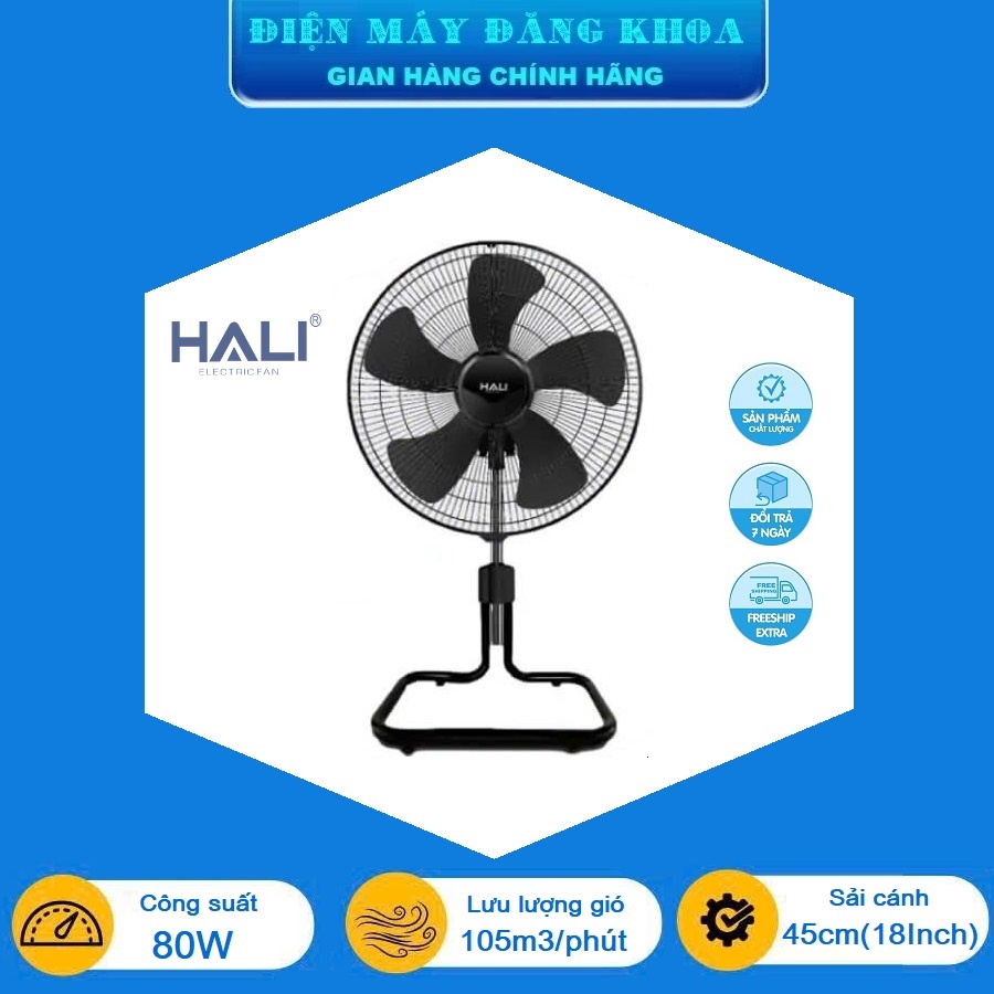 Quạt sàn lửng Hali LS209 công suất 120W, sải cánh 50cm