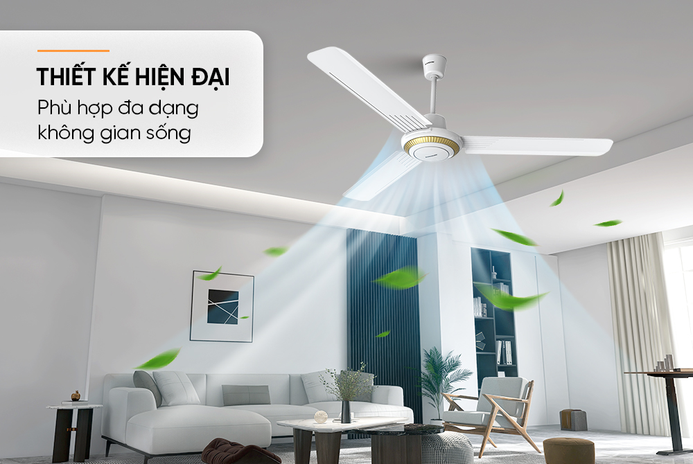QUẠT TRẦN 3 CÁNH SUNHOUSE SHD7659