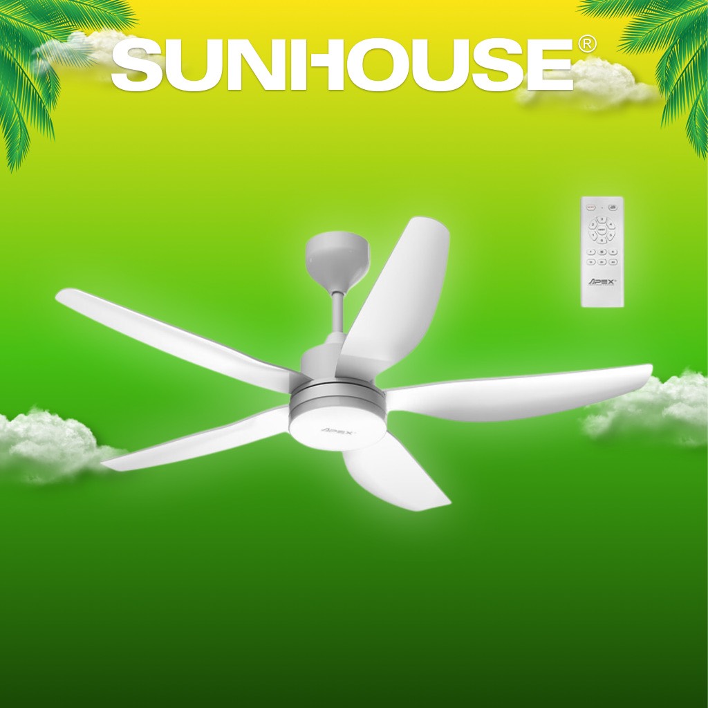 Quạt trần Sunhouse Apex 5 cánh APF7686