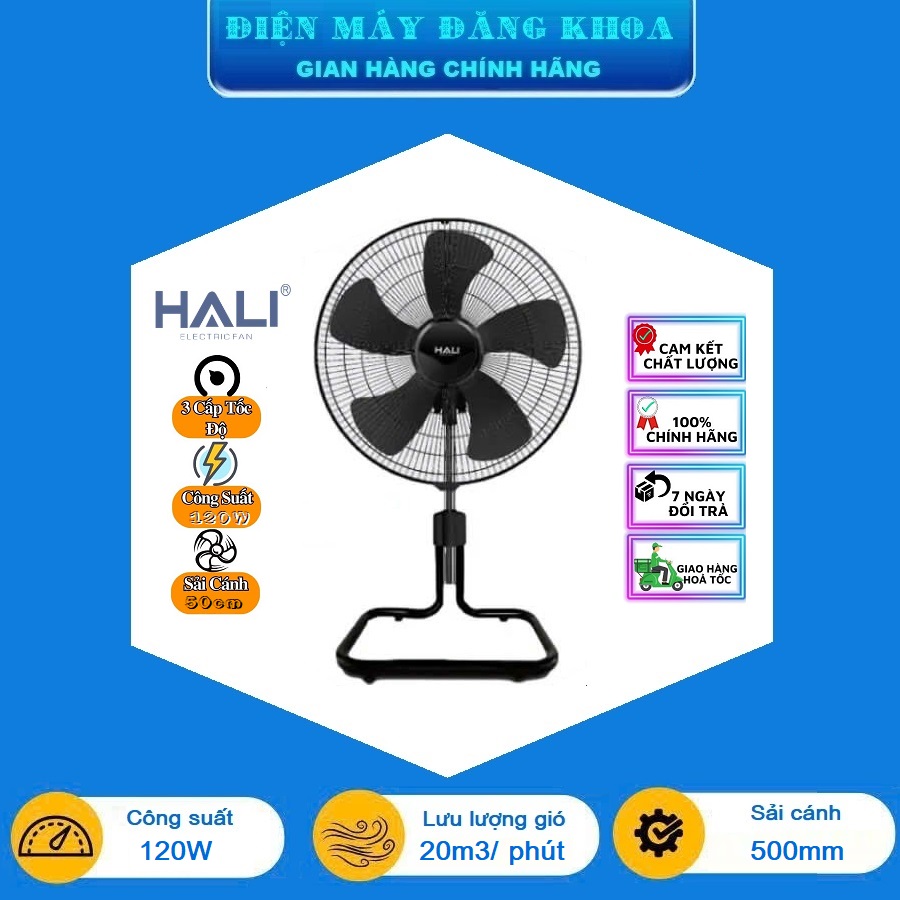 Quạt sàn lửng Hali LS209 công suất 120W, sải cánh 50cm