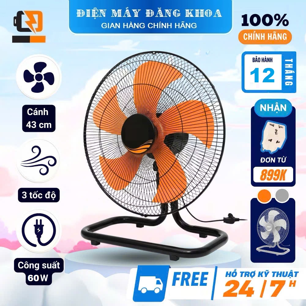 Quạt sàn sải cánh 450mm Điện cơ hải phòng