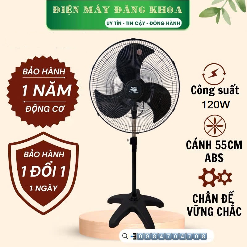 Quạt đứng công nghiệp DCN600 ĐIỆN CƠ HẢI PHÒNG cs120w