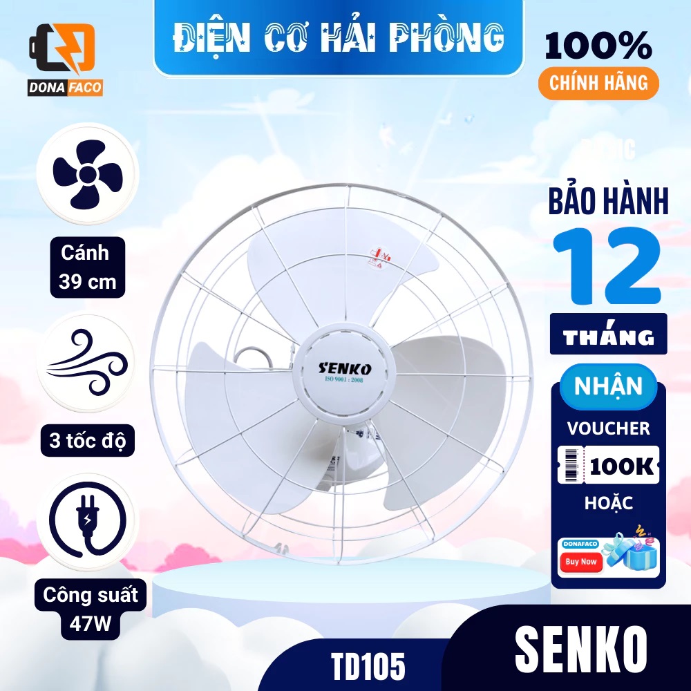 Quạt đảo Senko TD105