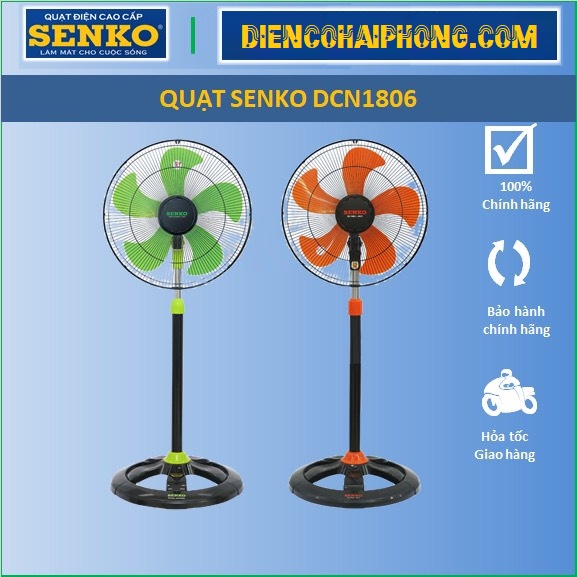 Quạt đứng công nghiệp 450mm Senko DCN1806