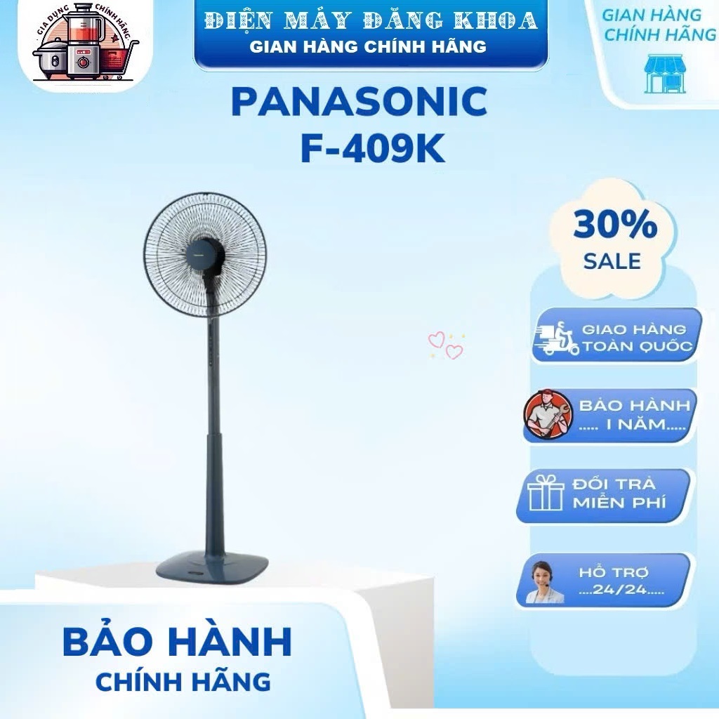 Quạt cây đứng Panasonic F-409KB