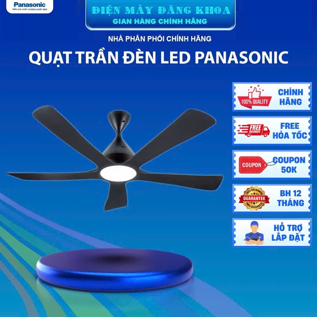 Quạt trần Panasonic F-60DGN có đèn