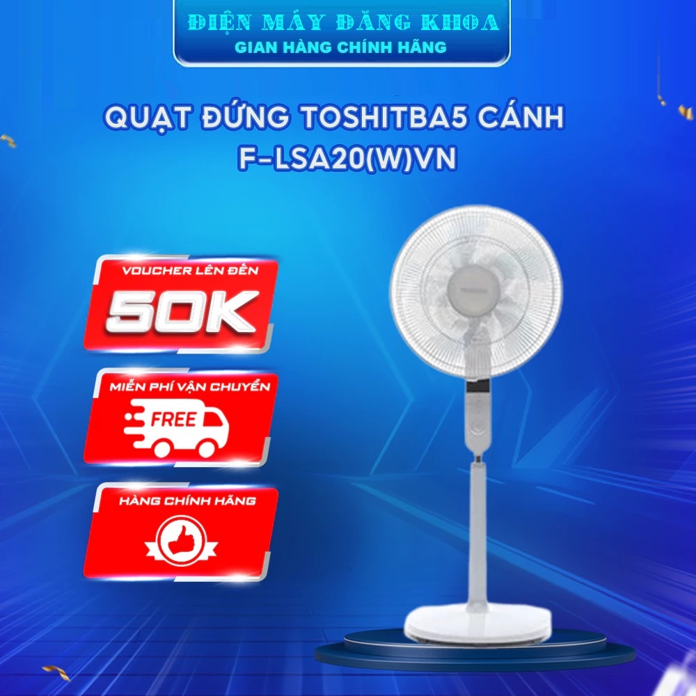 Quạt cây Toshiba F-LSA20(W)VN - Có điều khiển
