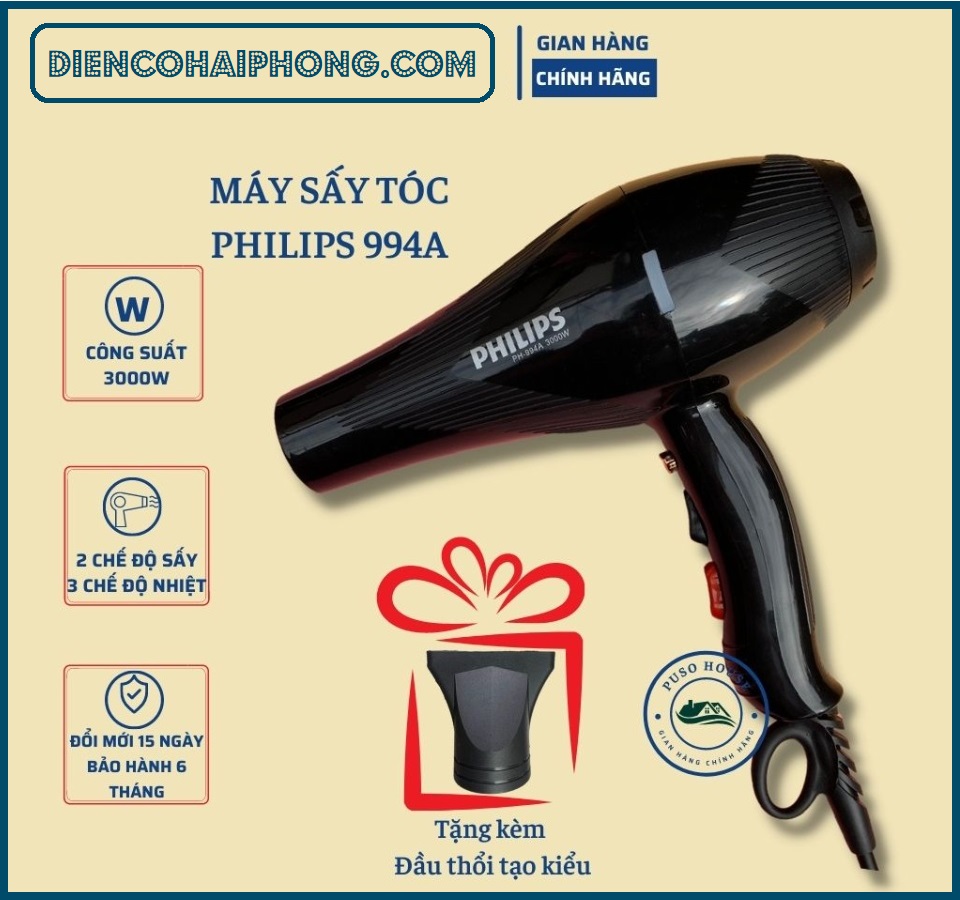 Máy sấy tóc Philips PH - 994A 3000w