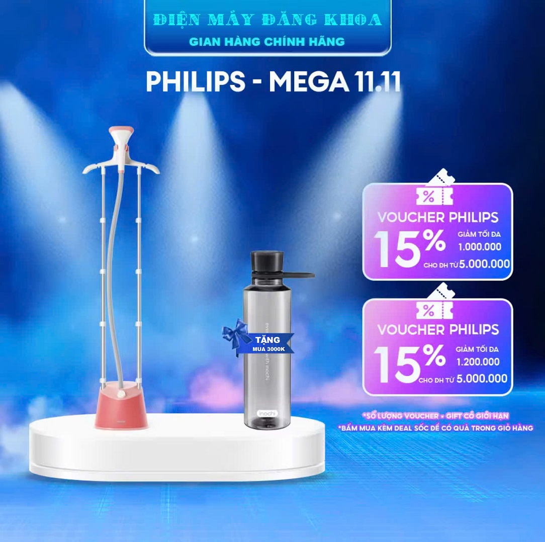 Bàn ủi hơi nước đứng Philips STE1020/40 1800W