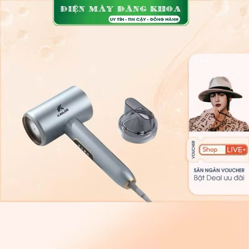 Máy sấy tóc kailer KL-303 ion âm 2400w