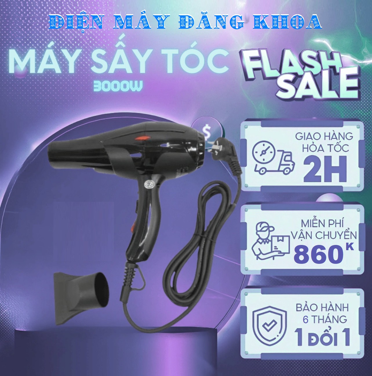 Máy sấy tóc Philips 3000w