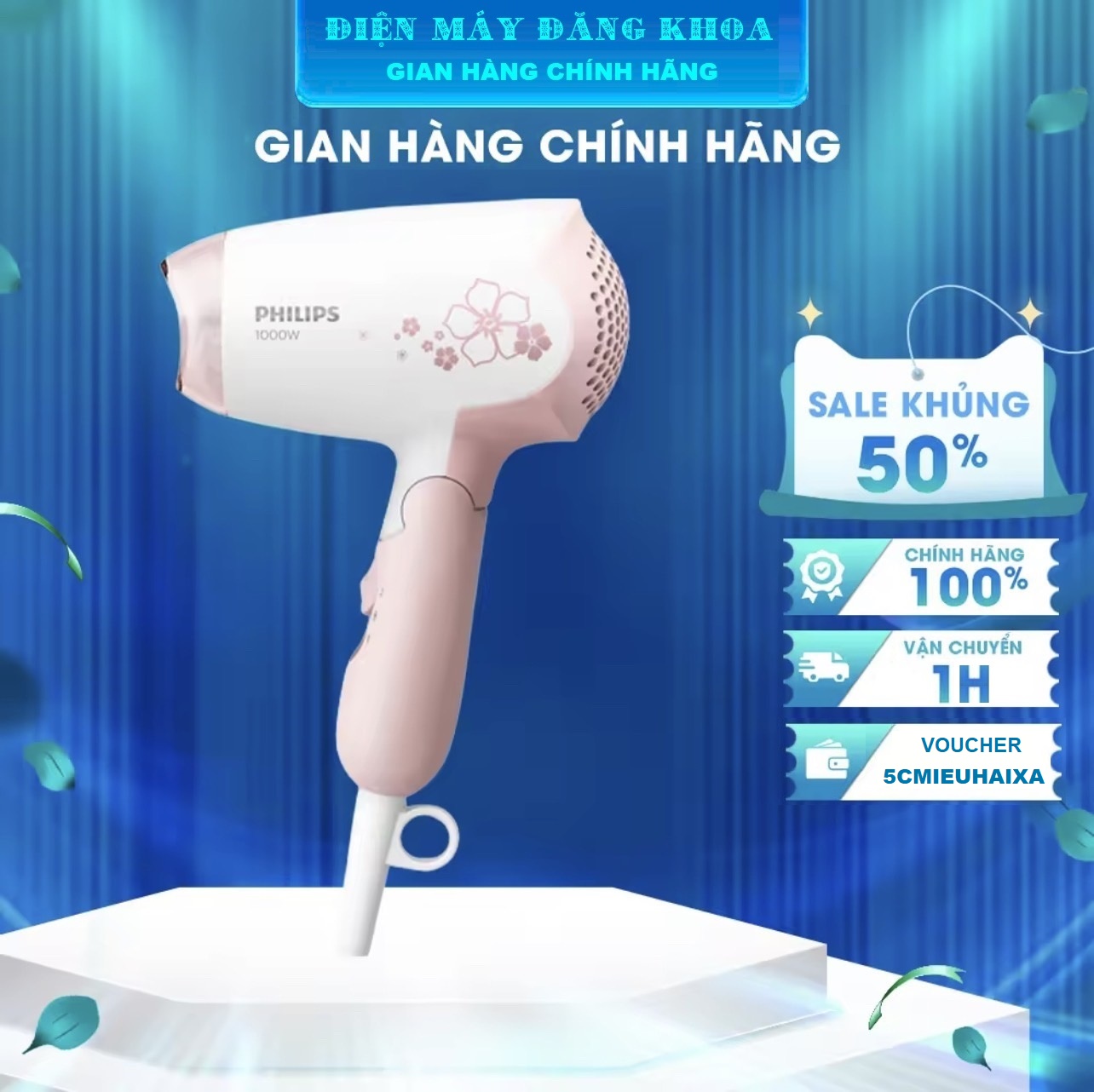 Máy sấy tóc 1000W Philips HP8108