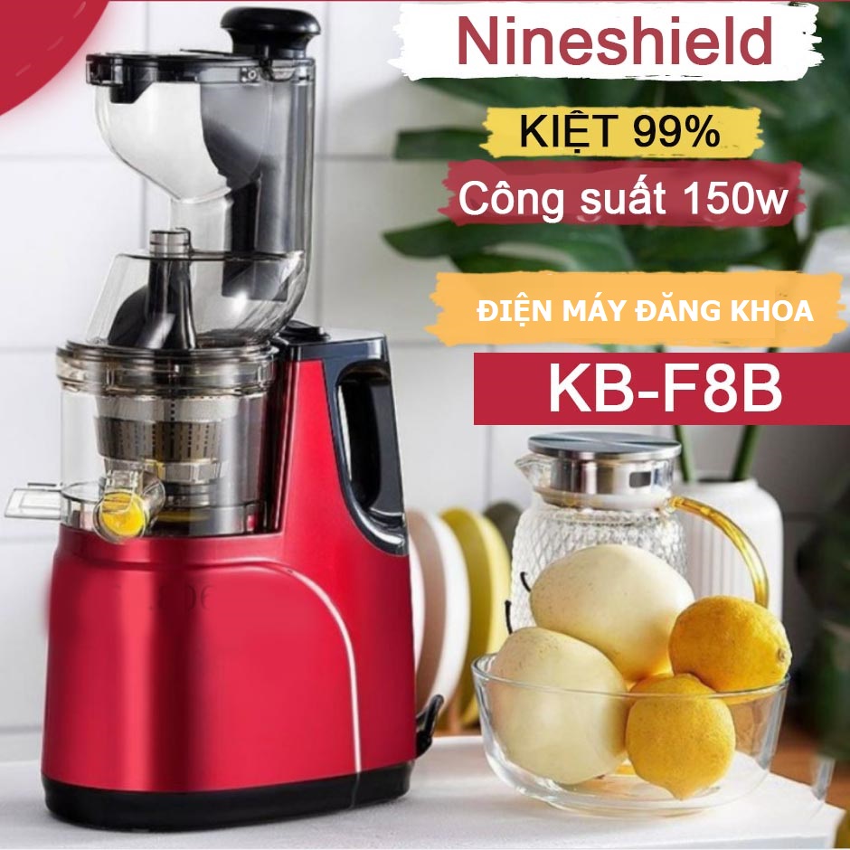 Máy ép chậm nguyên quả Nineshield KB-F8B