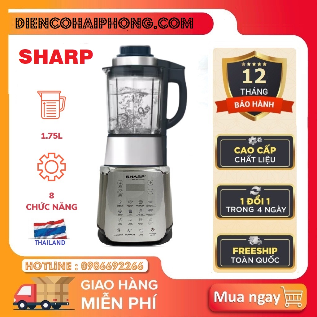 Máy làm sữa hạt đa năng SHARP SH-886 ( NEW 2023 )