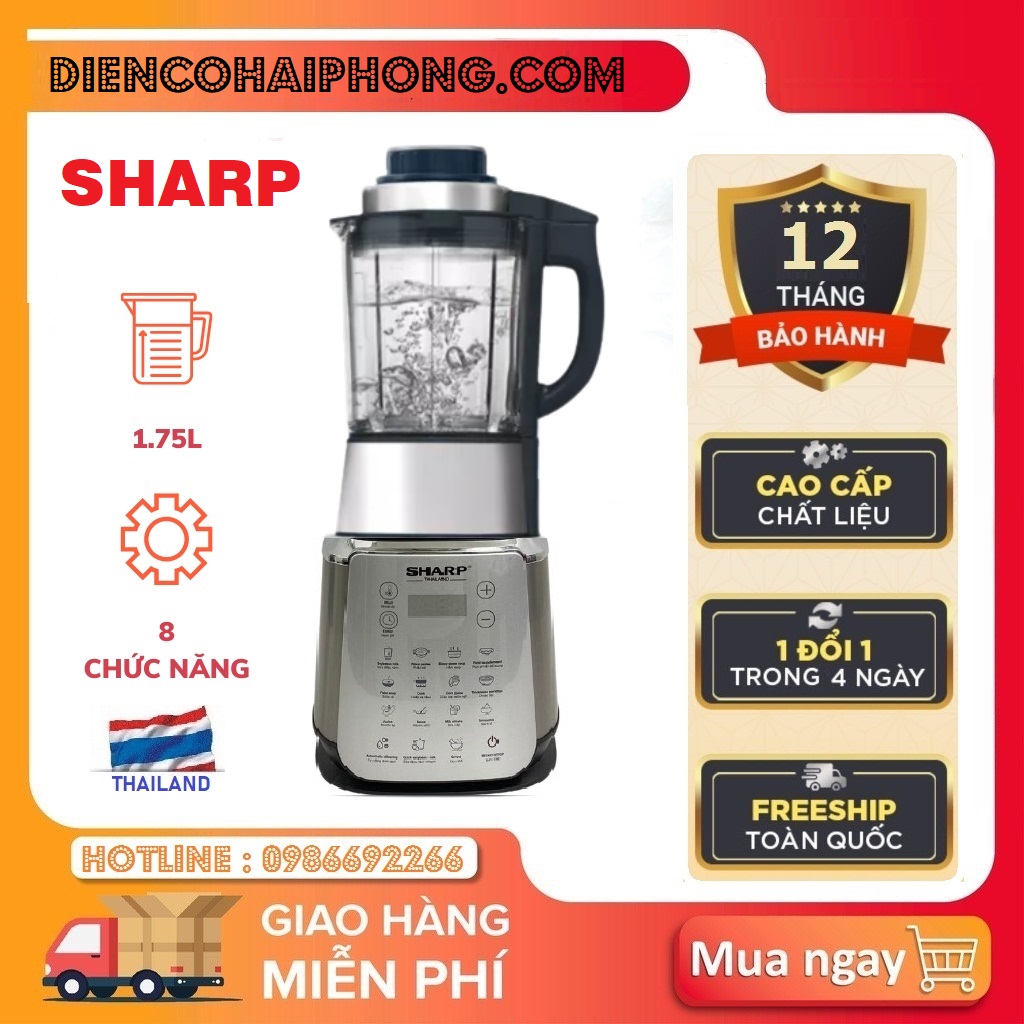 Máy làm sữa hạt đa năng SHARP SH-886