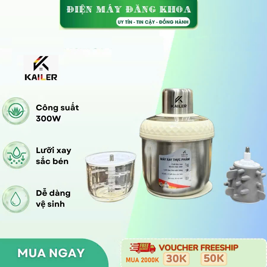 Máy Xay Đa Năng 2 Cối Cao Cấp KAILER KL-230