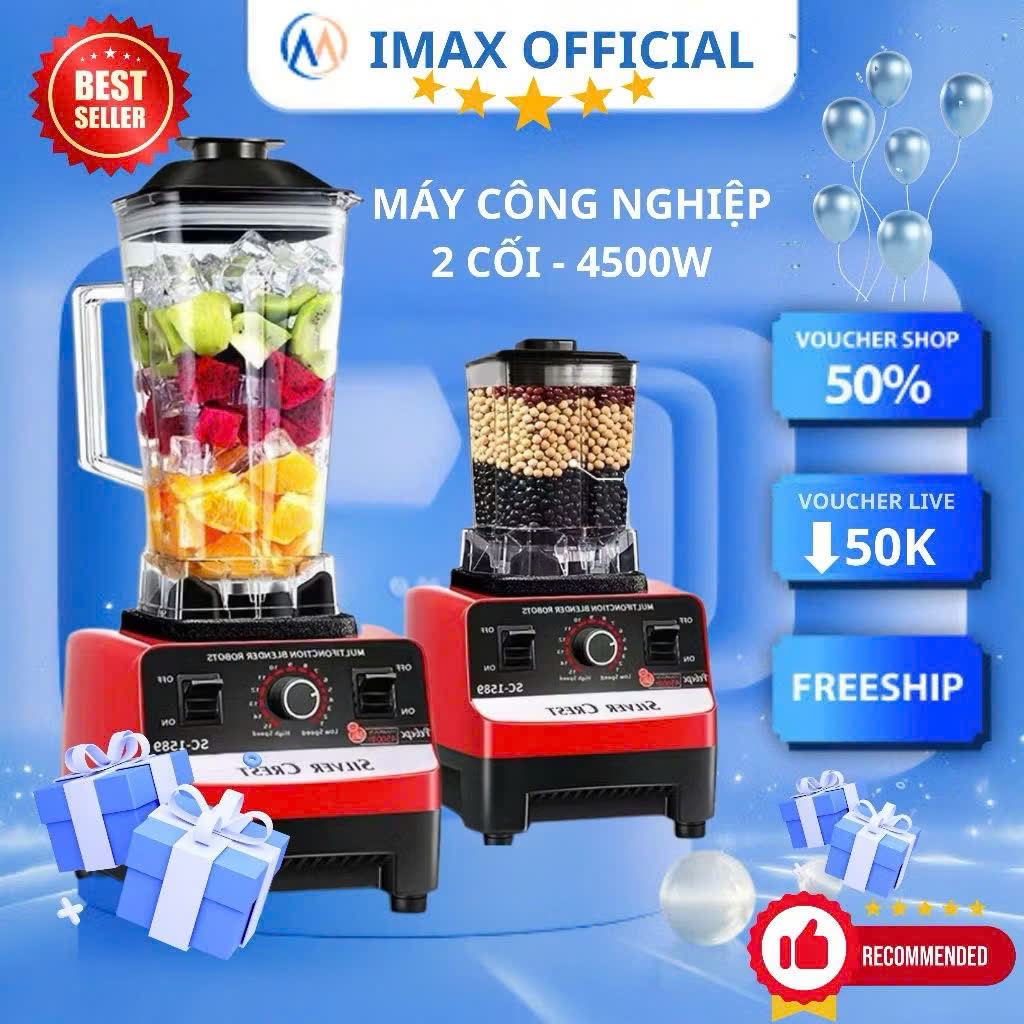 Máy xay sinh tố công nghiệp SILVER CREST Sc-1589 4500W