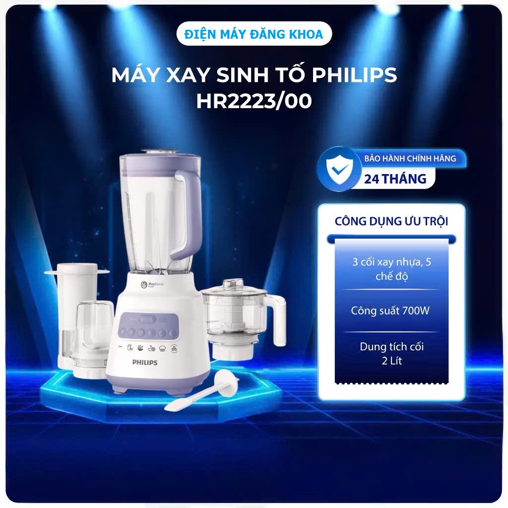 Máy xay sinh tố Philips HR2223/00 700w Thái Lan