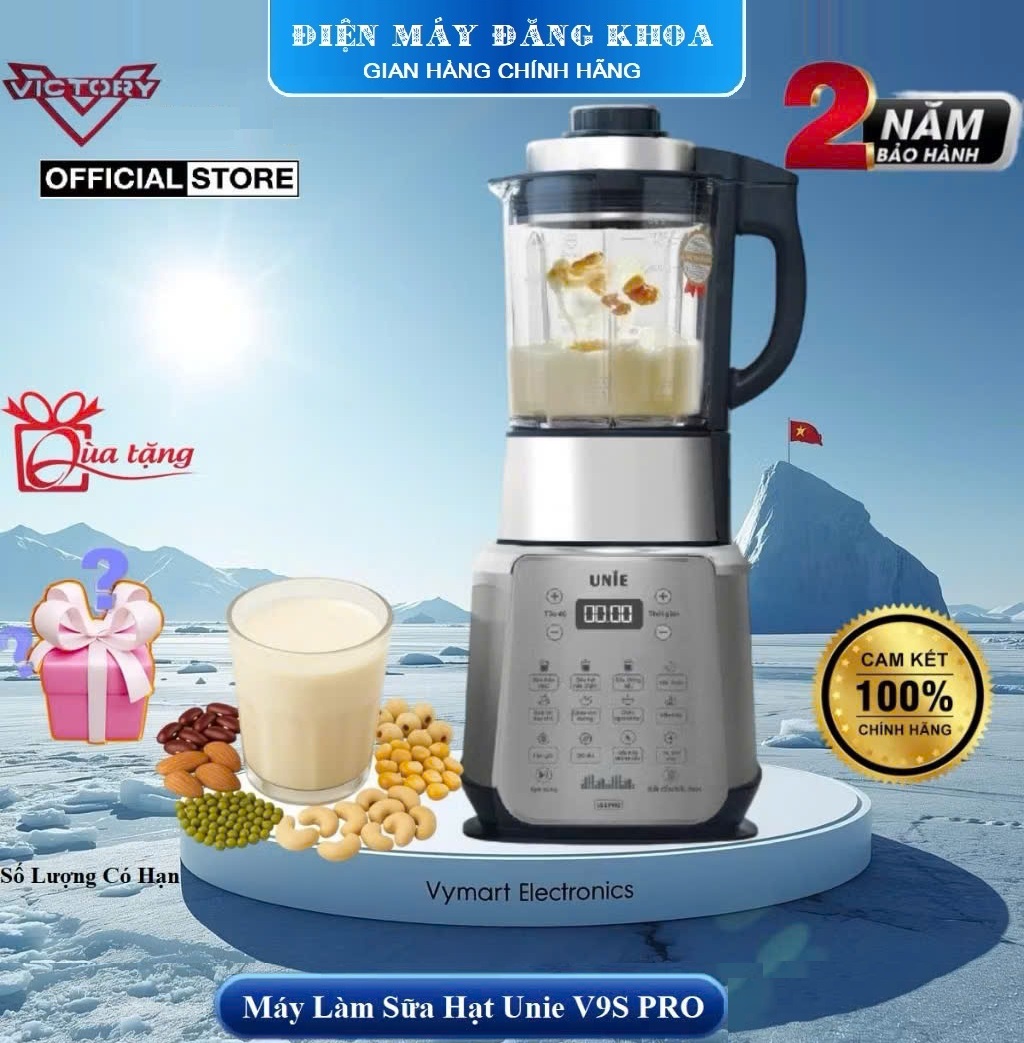 MÁY LÀM SỮA HẠT Unie V9S PRO