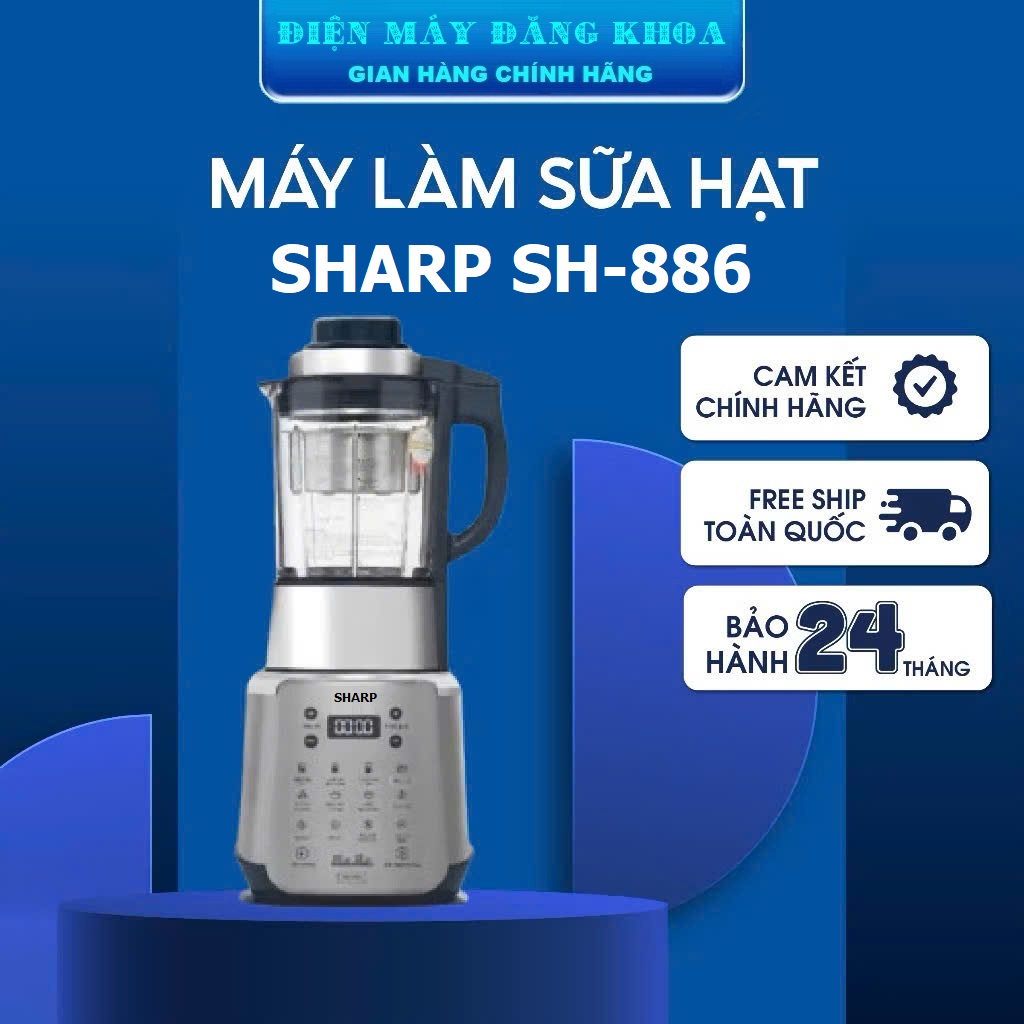 Máy làm sữa hạt đa năng SHARP SH-886