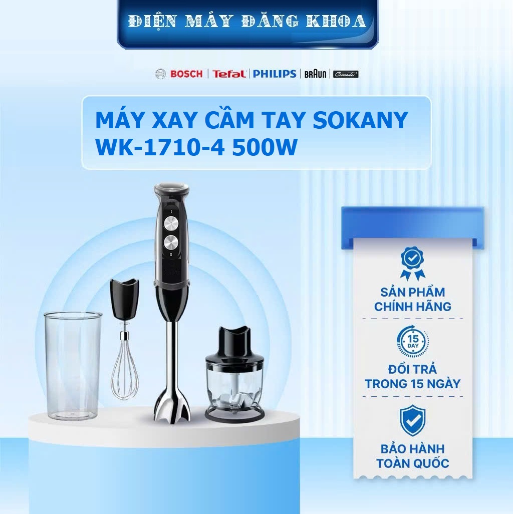 MÁY XAY CẦM TAY SOKANY WK-1710-4