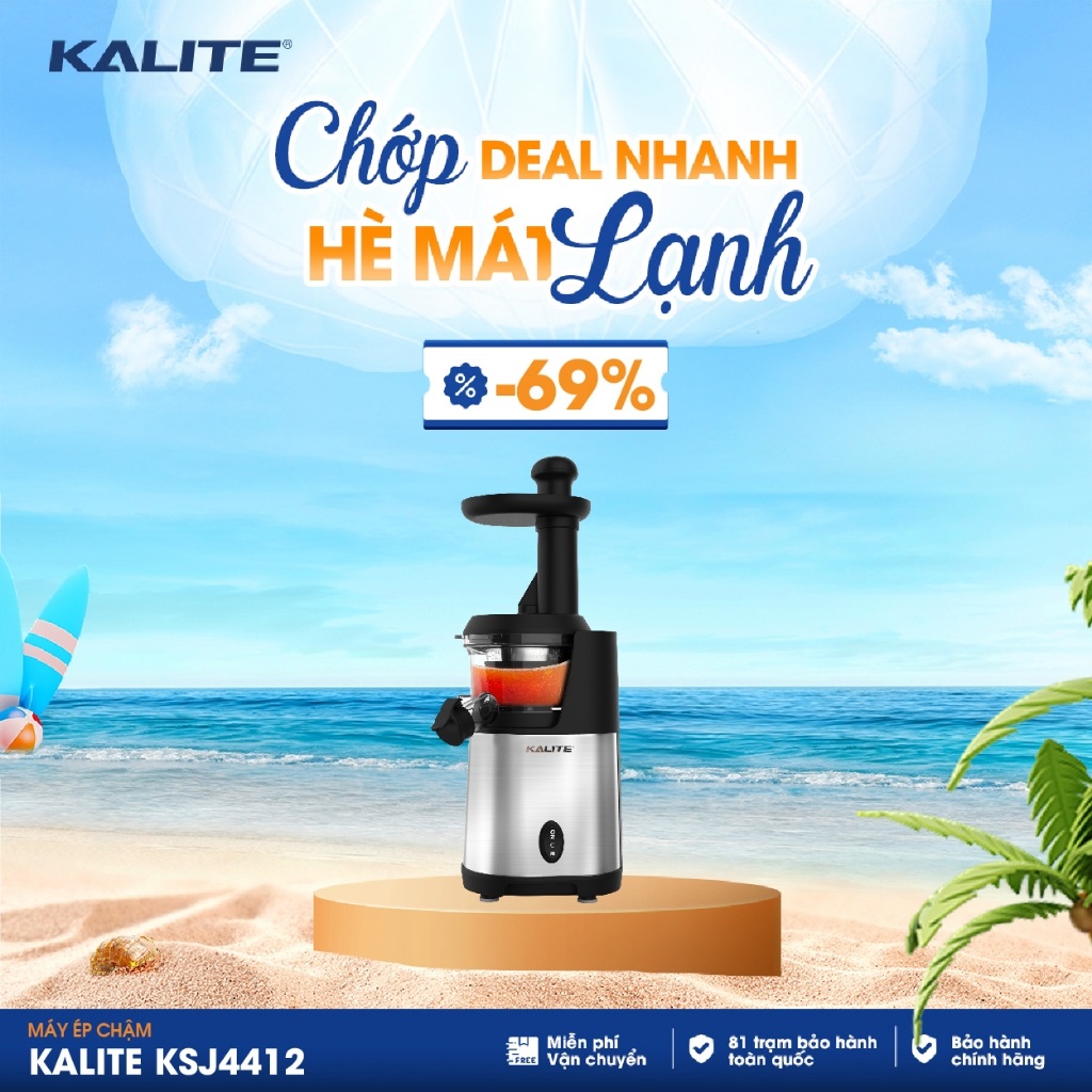 Máy ép chậm Kalite KSJ4412