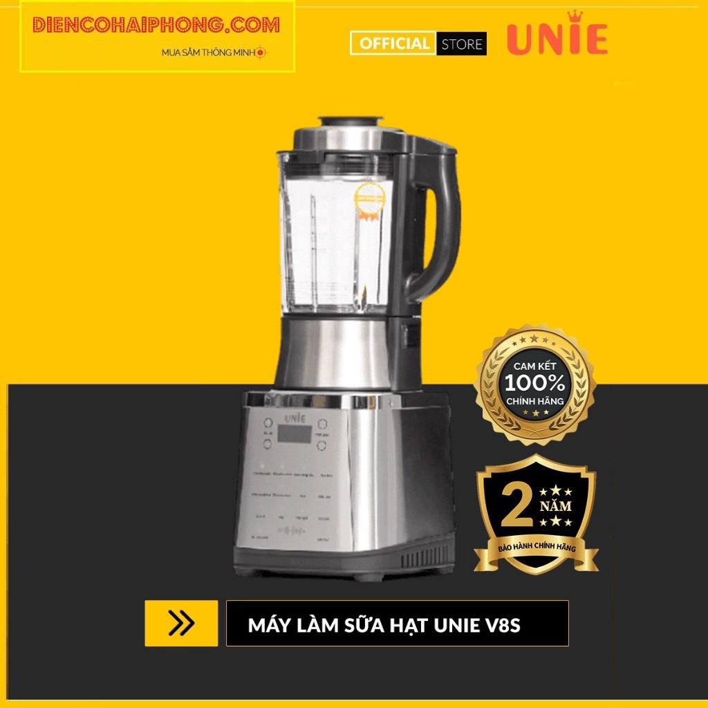 MÁY LÀM SỮA HẠT UNIE V8S