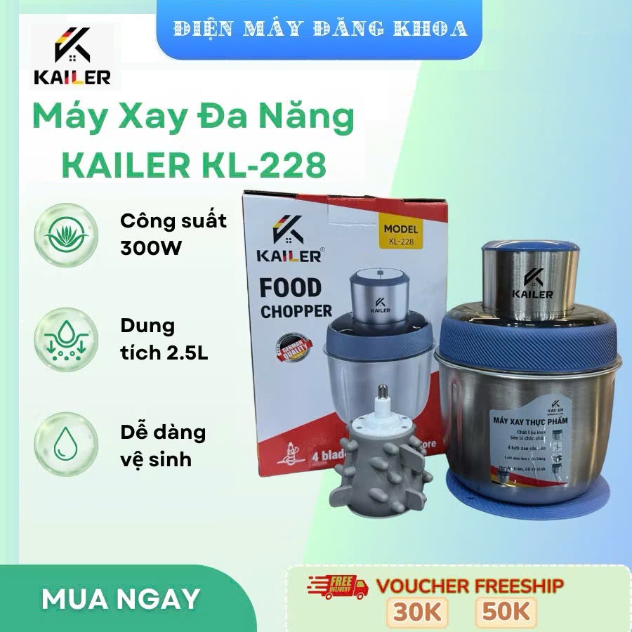 Máy xay thịt Kailer KL-228