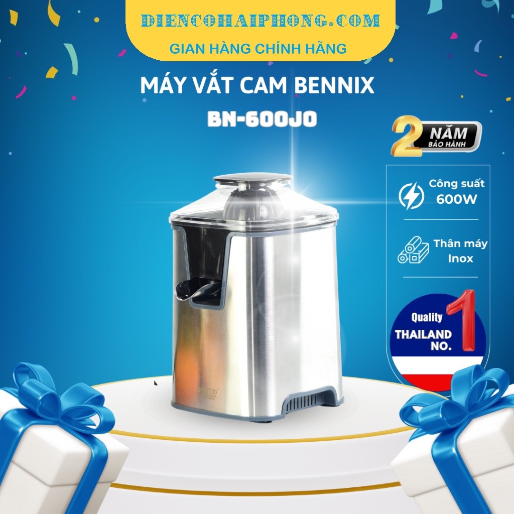 Máy vắt cam Bennix BN-600JO  600W