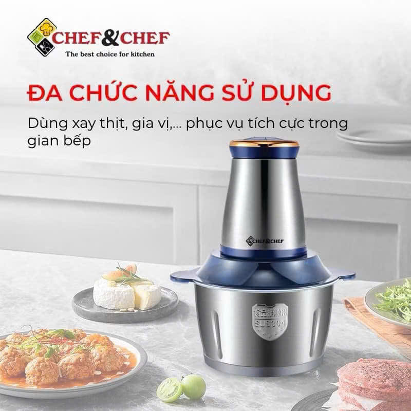 Máy xay thịt đa năng CHEF&CHEF