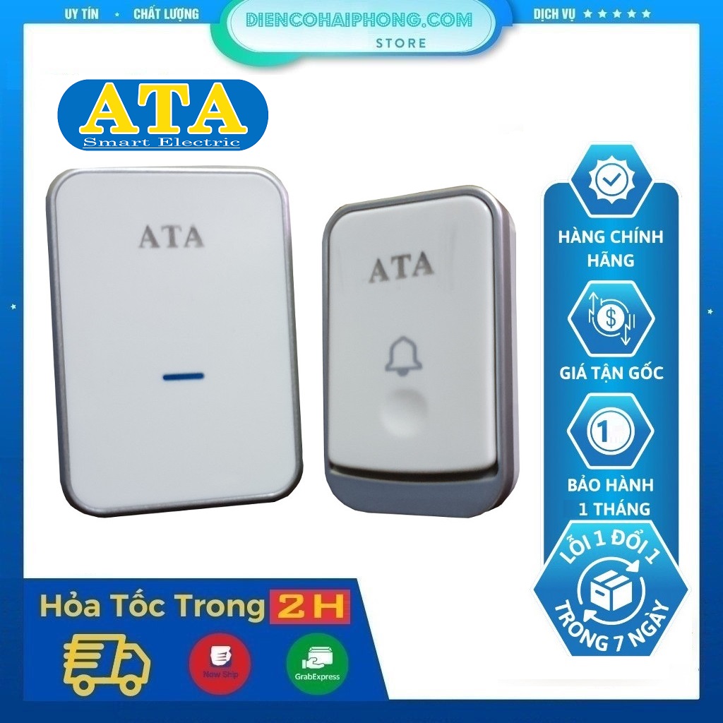 Chuông cửa không dây ATA AT-913N