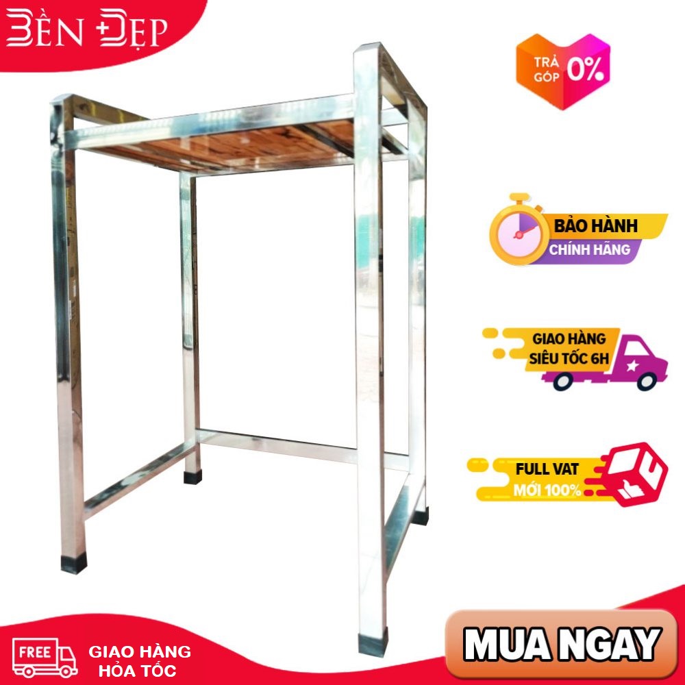 Kệ Máy Giặt Máy Sấy 2 Tầng Inox