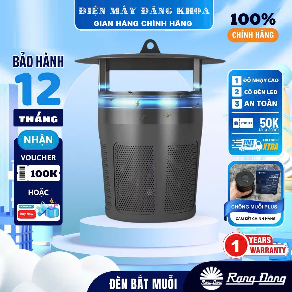 Máy Bắt Muỗi Thông Minh Rạng Đông DBM01