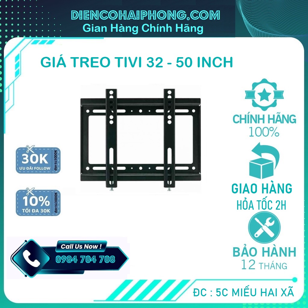 GIÁ TREO TIVI LCD 32 - 50 inch
