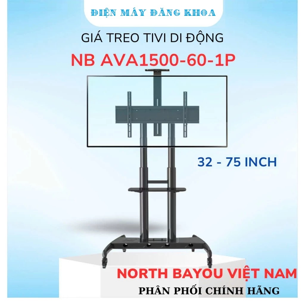 Giá Treo Tivi Di Động NB AVA1500-60-1P (32-70Inch) Có khay camera