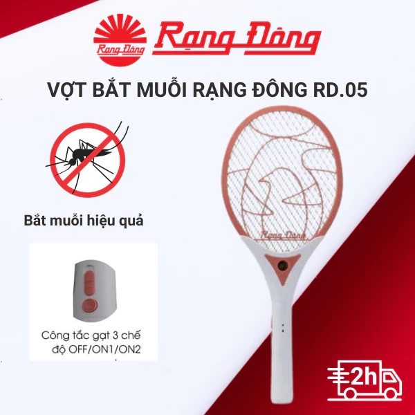 Vợt Bắt Muỗi Rạng Đông VBM RD.05