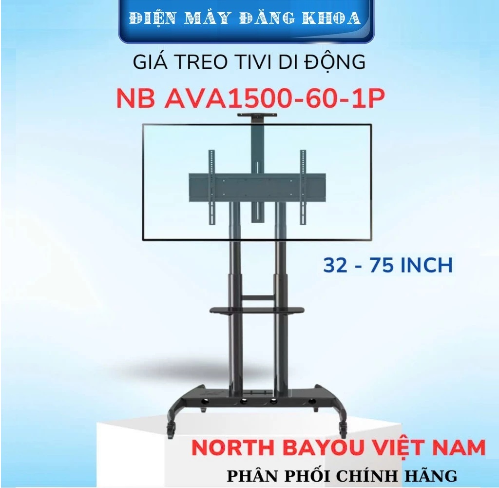 Giá Treo Tivi Di Động NB AVA1500-60-1P (32-70Inch) Có khay camera