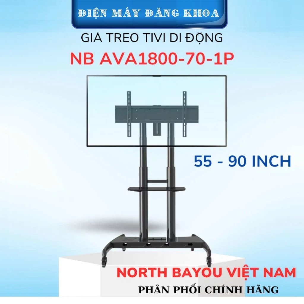 Giá treo Tivi di động AVA1800 ( 55 - 90 INCH )