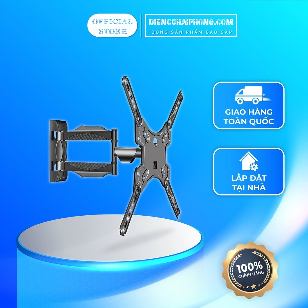 Giá Treo TiVi góc xoay gập (32-40 inch)