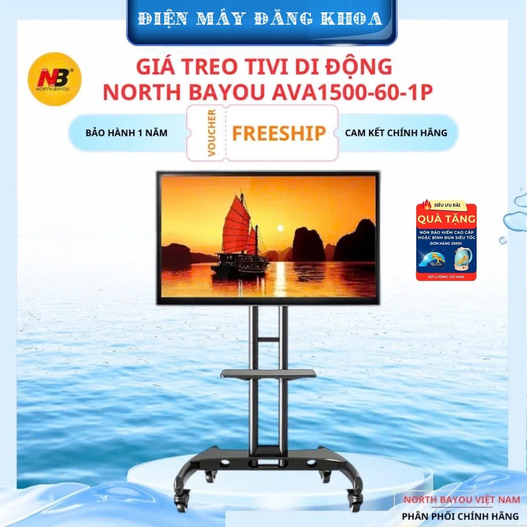 Giá tivi di động NB AVA1500-60-1P (32-70INCH) tặng ấm siêu tốc