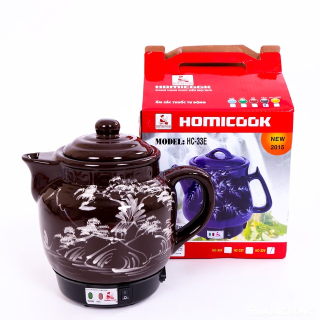 Ấm sắc thuốc Khang Thái Homicook ( Nhiều màu )