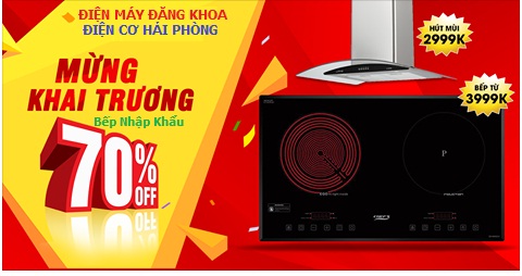 MỪNG KHAI TRƯƠNG #BẾP_TỪ_ĐỨC GIẢM 50-70%