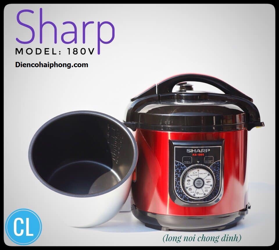 Nồi áp suất điện đa năng Sharp KS-1800 Thailand