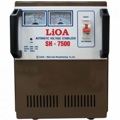 Ổn áp LIOA 1P SH-7.5KVA - SH-7500